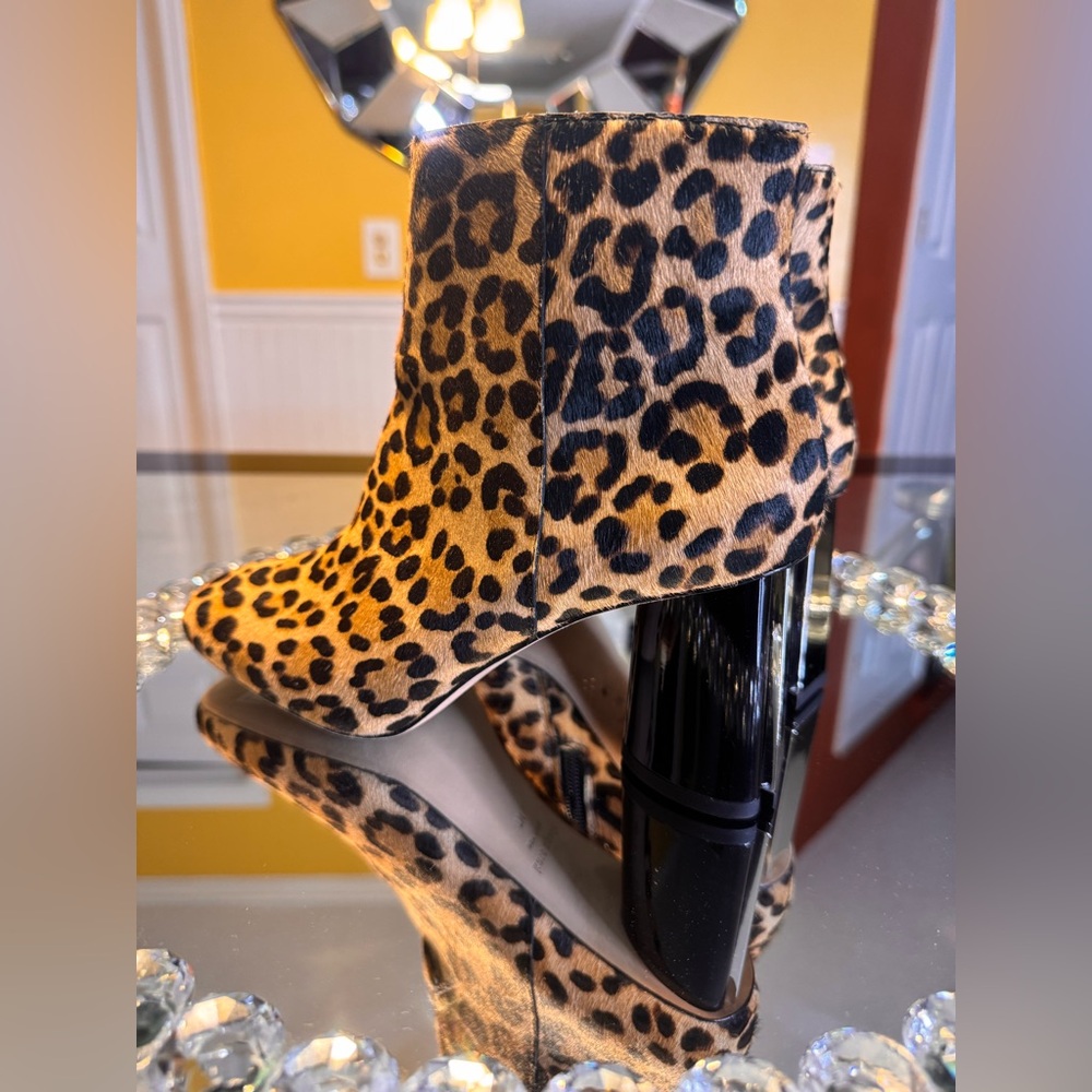 NWOTB Kate Spade Leopard Print Haircalf Rudy Boots, US 7 M - Picture 6 of 13